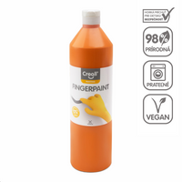 Pittura a dita Creall - 750 ml – arancione