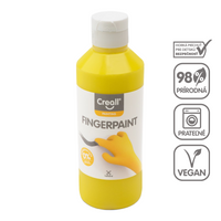 Pittura a dita Creall 250 ml – giallo