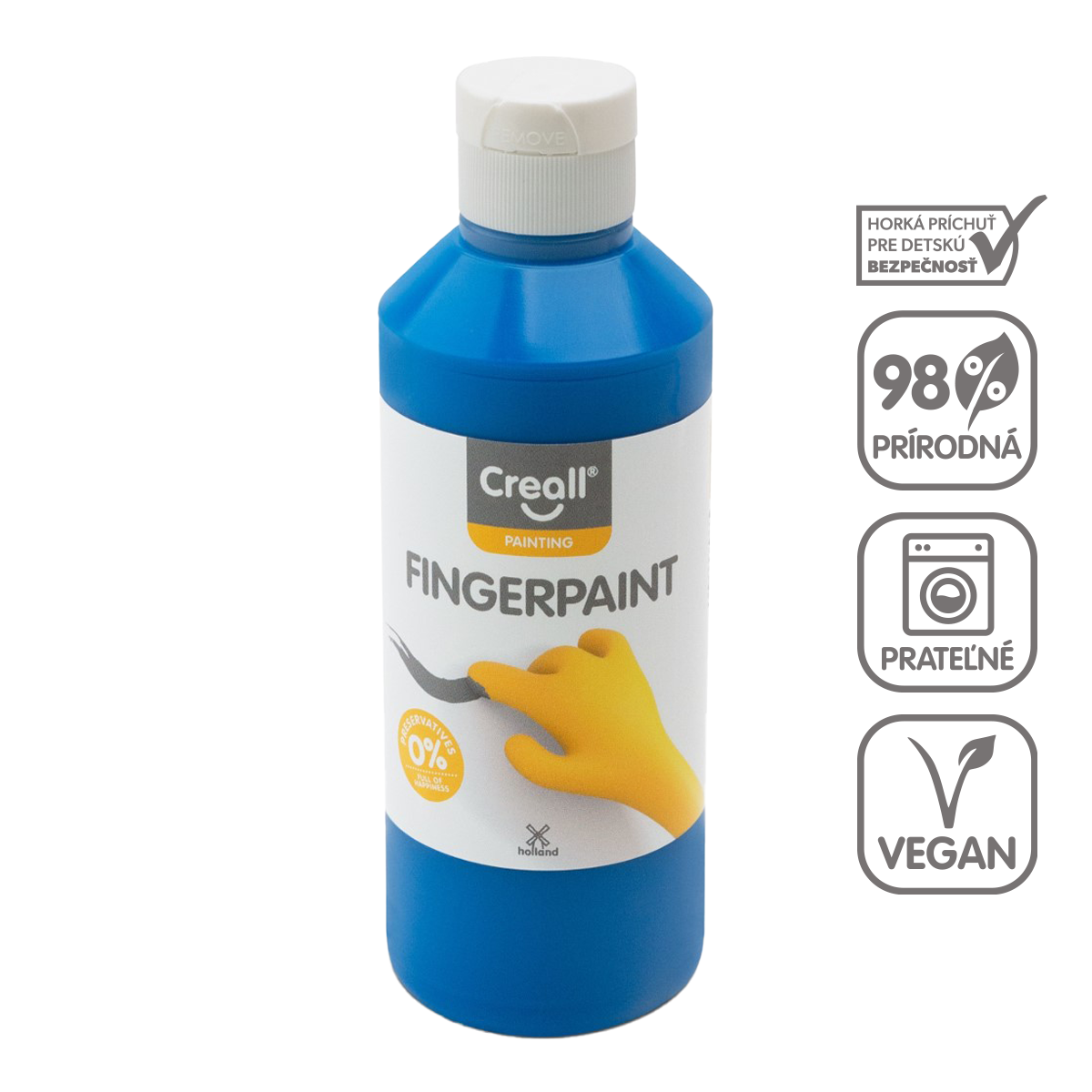 Pittura a dita Creall 250 ml – blu