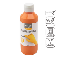 Pittura a dita Creall 250 ml – arancione