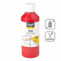 Colore per tessuti Creall Tex 250 ml – rosso