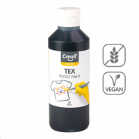Colore per tessuti Creall Tex 250 ml – nero