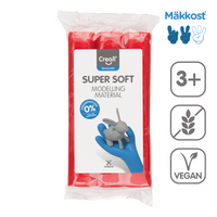 Pasta modellabile Creall Super Soft 500 g – rosso