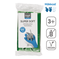 Pasta modellabile Creall Super Soft 500 g – verde