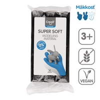 Pasta modellabile Creall Super Soft 500 g – nero