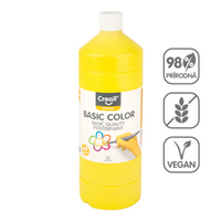 Pittura a tempera Creall 500 ml – giallo