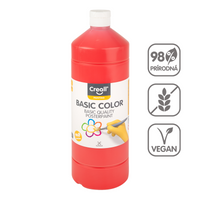 Pittura a tempera Creall 500 ml – rosso chiaro