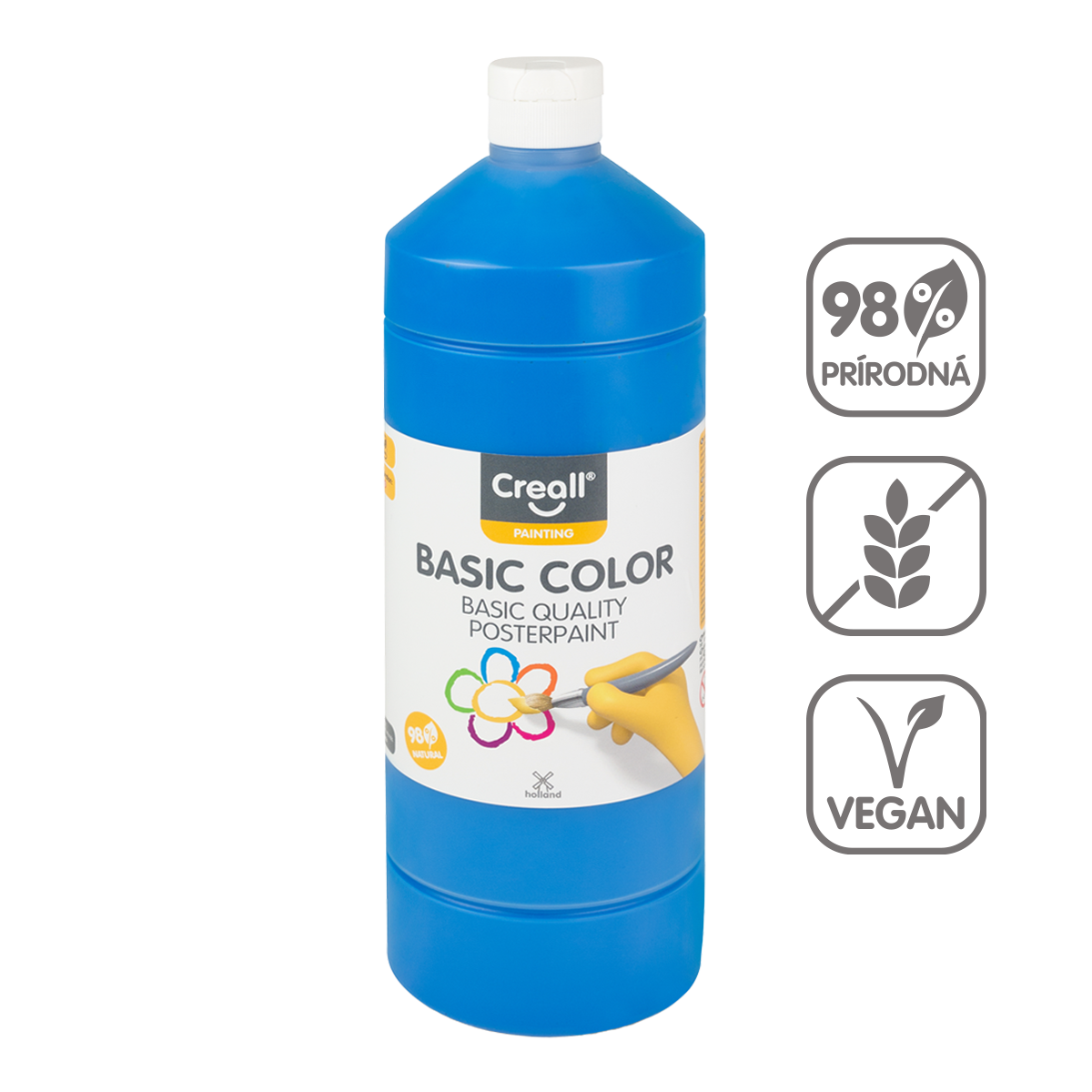 Pittura a tempera Creall 500 ml – blu