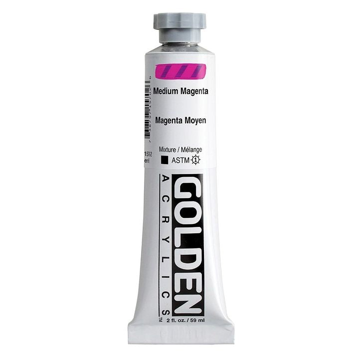 GOLDEN Vernice Acrilica Corpo Pesante 148 ml – 1570 magenta medio