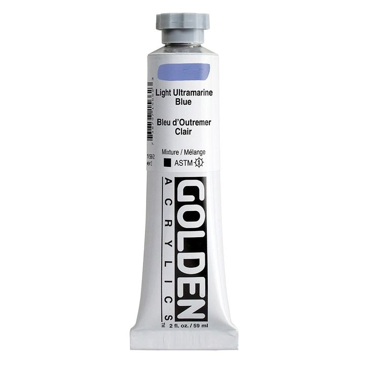 GOLDEN Vernice Acrilica Corpo Pesante 59 ml – 1566 blu oltremare chiaro