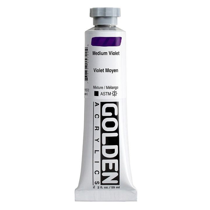 GOLDEN Vernice Acrilica Corpo Pesante 59 ml – 1572 viola medio
