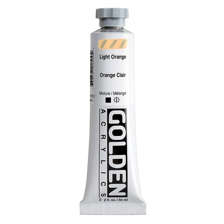 GOLDEN Vernice Acrilica Corpo Pesante 59 ml – 1575 arancione chiaro