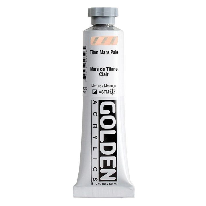 GOLDEN Vernice Acrilica Corpo Pesante 59 ml – 1576 titanio mars pallido