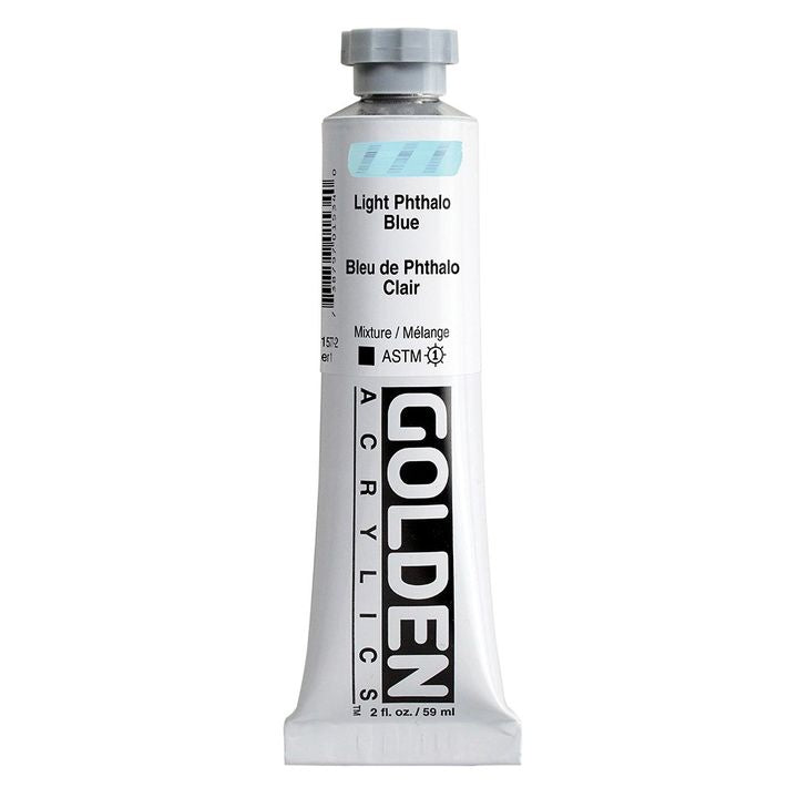 GOLDEN Vernice Acrilica Corpo Pesante 59 ml – 1577 blu ftalo chiaro