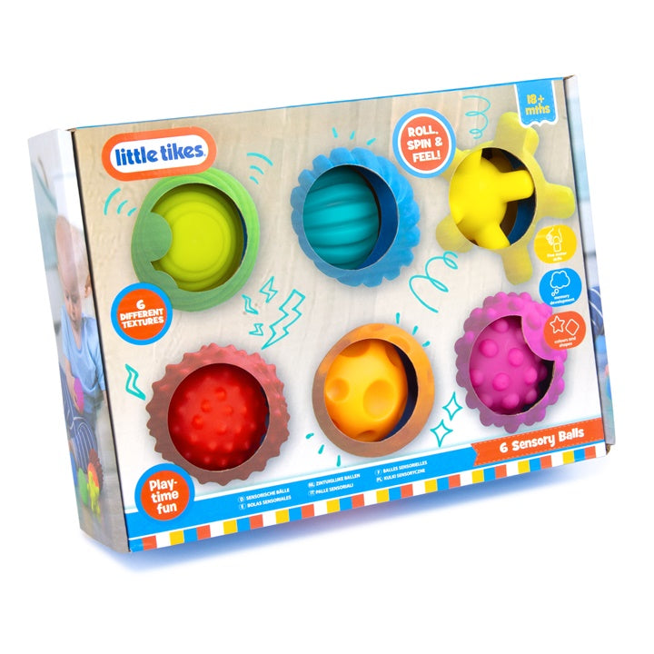 LITTLE TIKES Palline sensoriali 6 pezzi