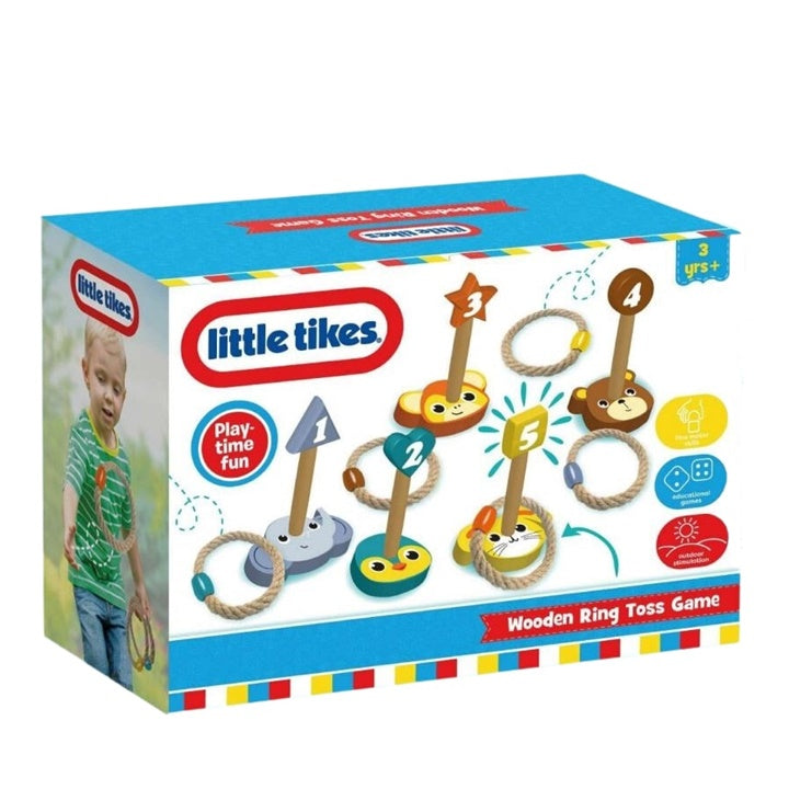 LITTLE TIKES gioco di legno del lancio degli anelli