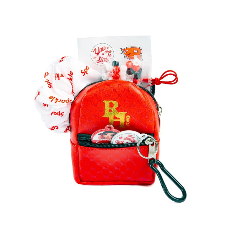 Mini zaino con accessori RAINBOW HIGH rosso