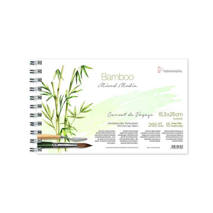 BAMBOO CARNET DE VOYAGE HAHNEMÜHLE Mezzi misti