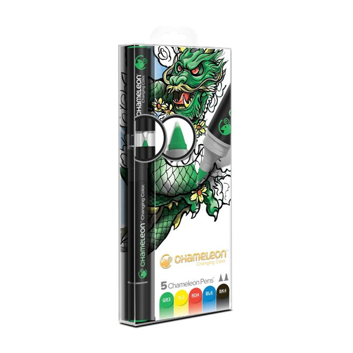 Pennarelli Chameleon Primary Tones - 5 pezzi