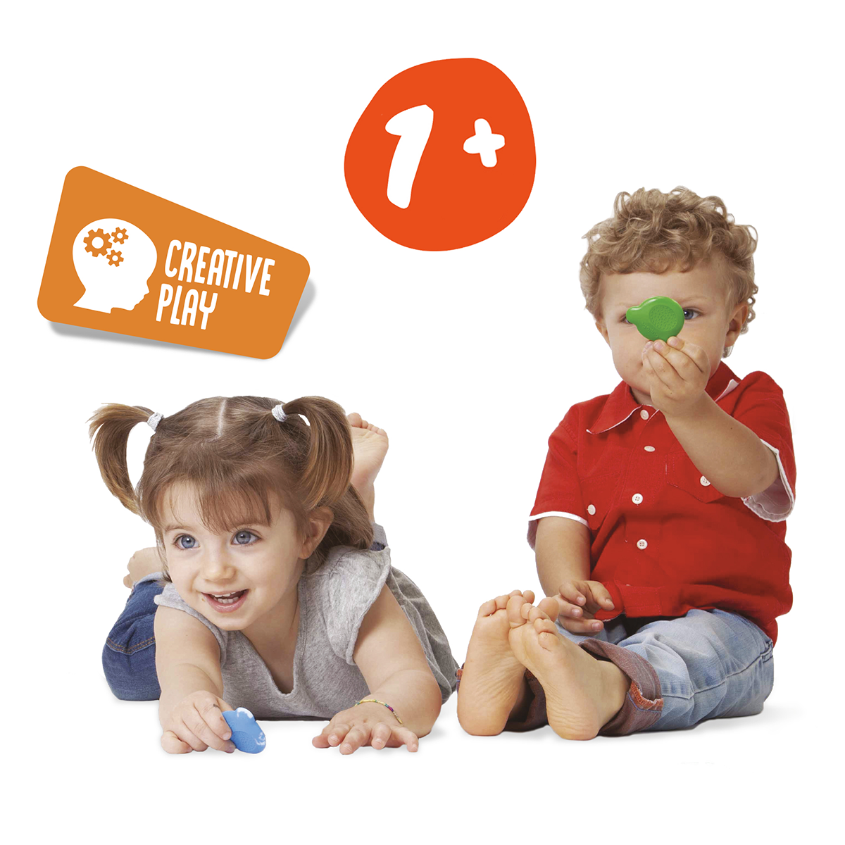 Carioca pastelli a cera Baby Wild 2+, 8 pz