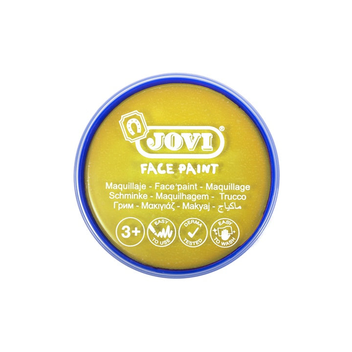 Pittura per il viso in tazza JOVI 8 ml – Giallo