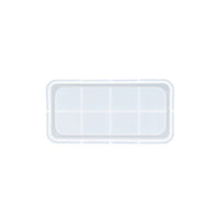Stampo per colata in silicone 18,2x9,3x1,2 cm - Vassoio rettangolare
