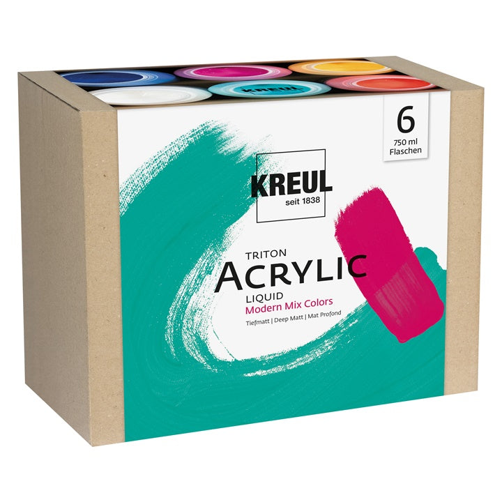 Set di colori acrilici KREUL Triton