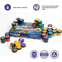 Set di colori a guazzo compositi ART Premium