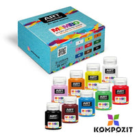 MAMBO Set di colori Kompozit per tessuti e pelle