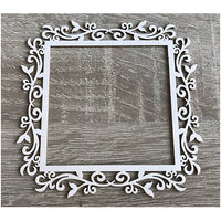 Ritaglio decorativo in cartone – cornice – 1 pz