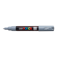 Marcatore UNI POSCA PC-1M 0.7 - 1 mm – sivá (37)