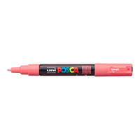 Marcatore UNI POSCA PC-1M 0.7 - 1 mm – koralovoružová (66)