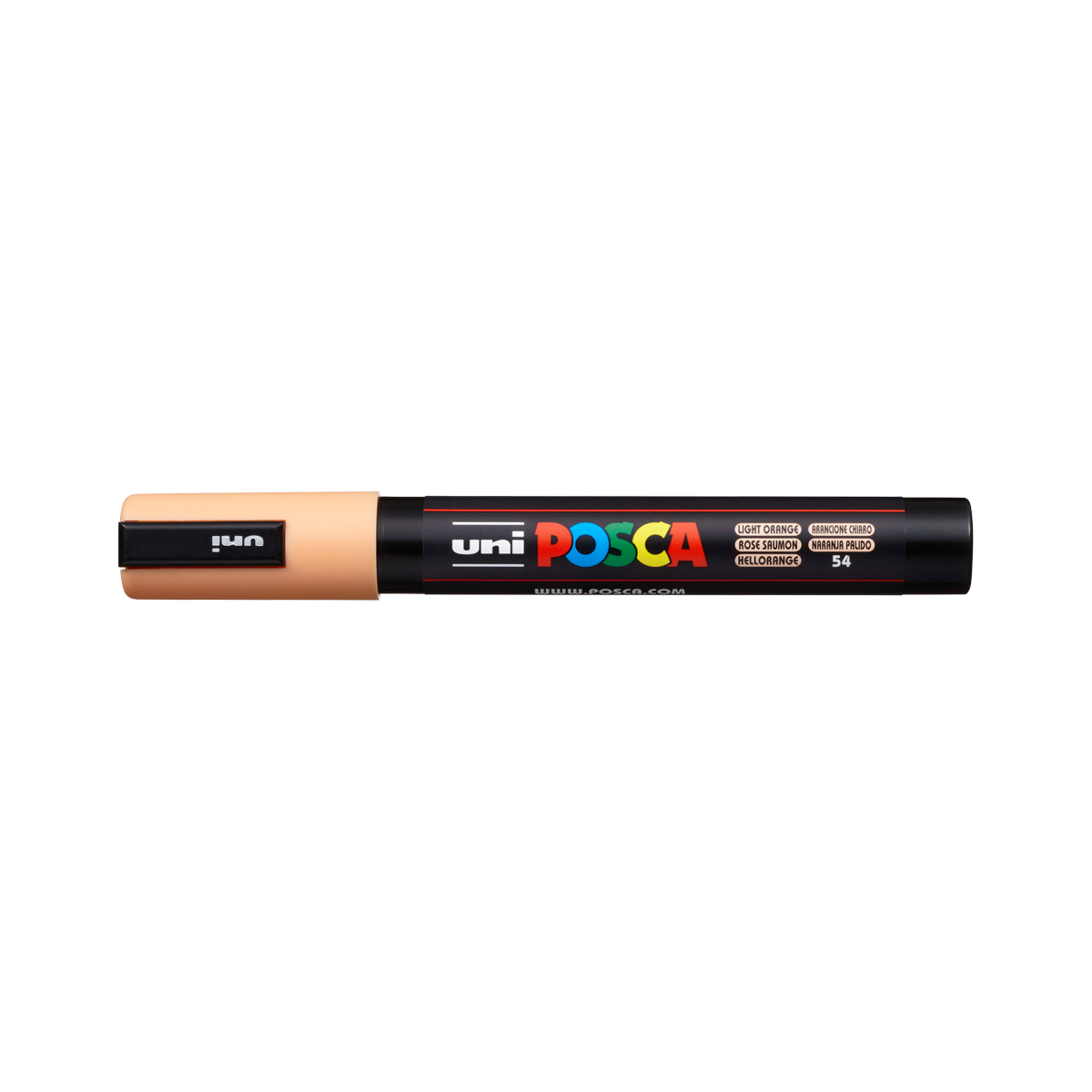 Pennarello Posca PC-5M, 1,8 - 2,5 mm, arancione chiaro (54)