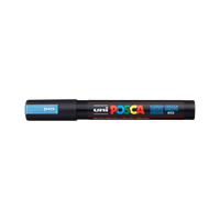 Pennarello acrilico Posca PC-5M, 1,8 – 2,5 mm, blu metallizzato (M33)