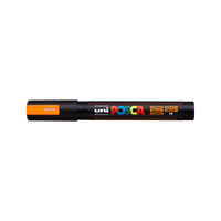 Pennarello acrilico Posca PC-5M, 1,8 – 2,5 mm, arancione fluo (F4)