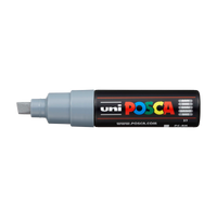 Marcatore UNI POSCA PC-8K 8 MM – sivá (37)