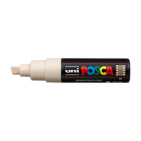 Marcatore UNI POSCA PC-8K 8 MM – béžová (45)