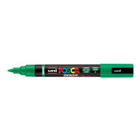 Marker acrilico Posca PC-5BR, 1 - 4 mm, verde (6)