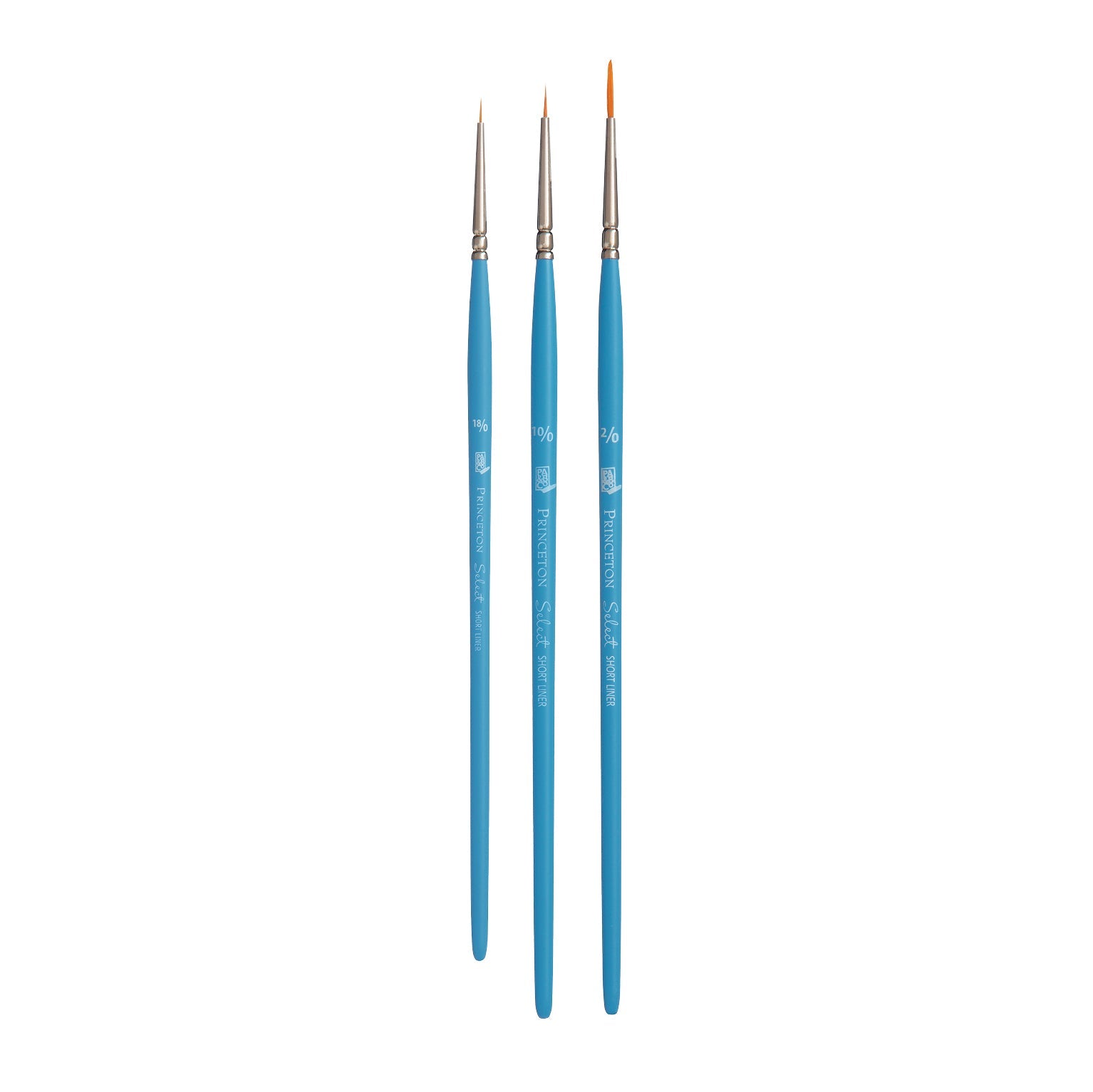 Pennello PRINCETON Select Short Liner con setole sintetiche e manico corto