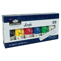 Set dei colori acrilici Royal & Langnickel Essentials - 7 pezzi