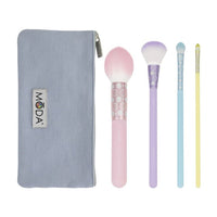 Set di pennelli cosmetici Posh Pastel 5 pezzi