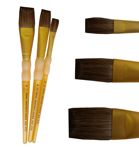 Set di 3 Pennelli 1/2”-3/4”-1”