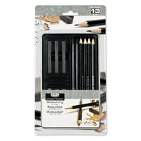 Set per schizzo Essentials nella scatola di metallo - 13 pezzi
