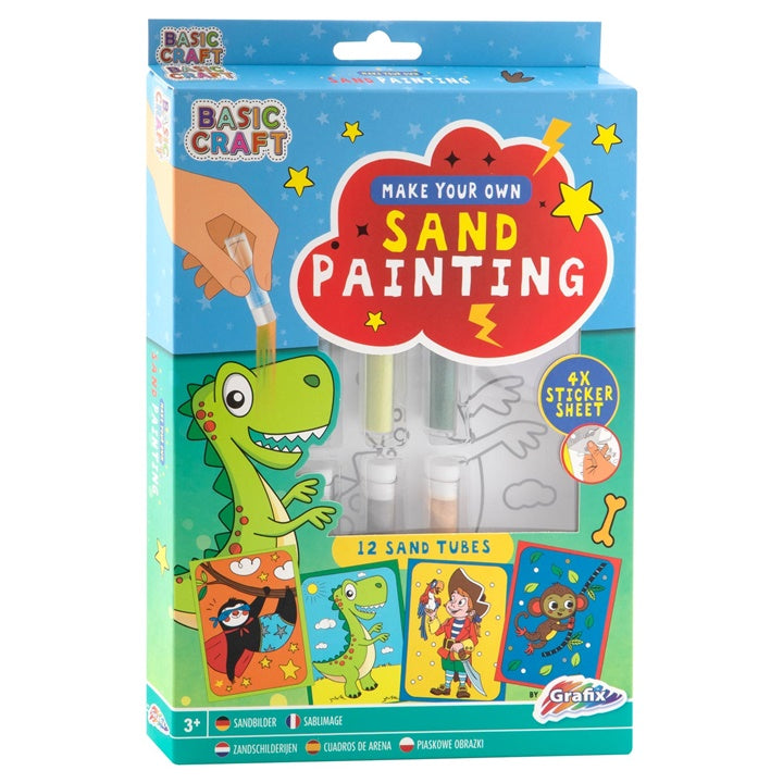 Sabbia da disegno creativa per bambini - blu