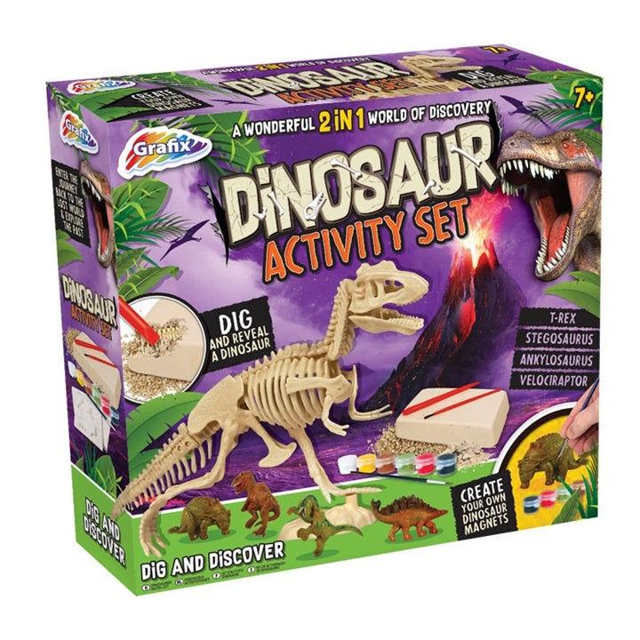 Set creativo per bambini Grafix Dinosaur