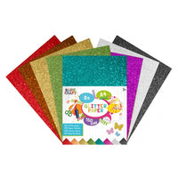 Carta lucida colorata A4 - set di 8 pezzi