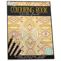 Libro da colorare antistress oro 26 motivi
