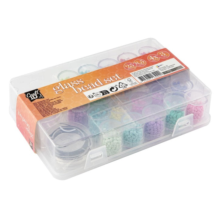 Set di perle di vetro