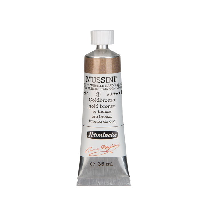 Colori ad olio Schmincke MUSSINI 35 ml – 864 bronzo dorato