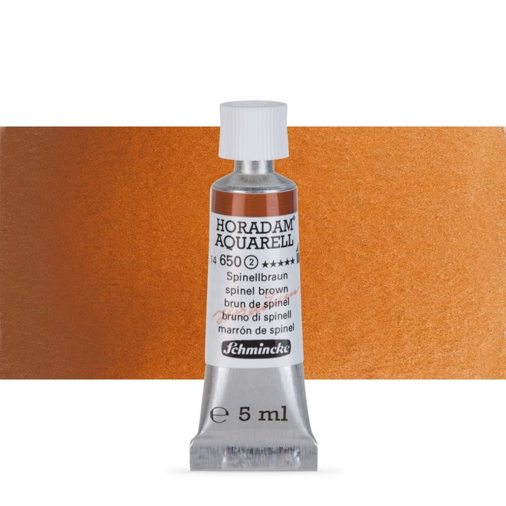 Set di acquerelli HORADAM® AQUARELL – 650 Spinel Brown